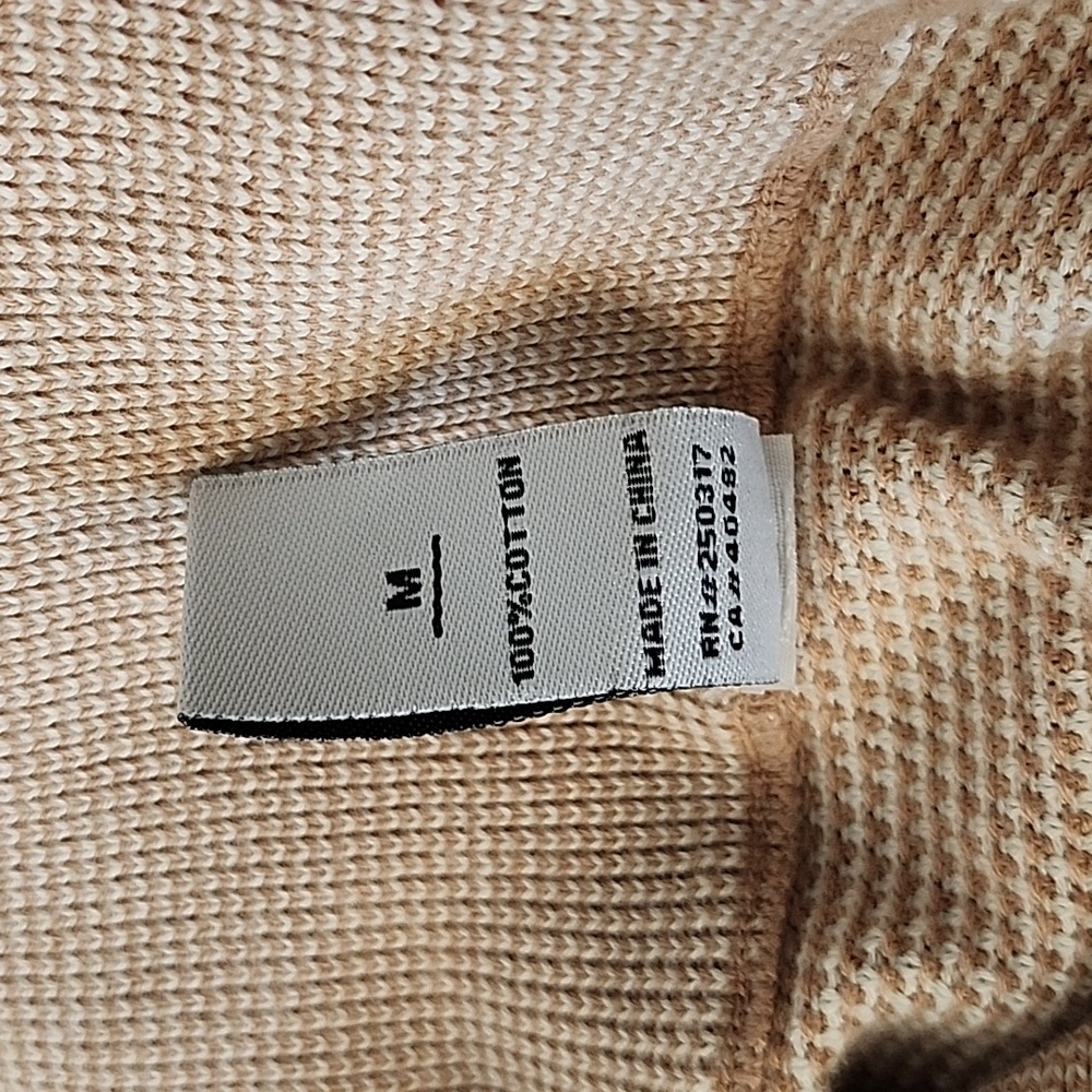 Varley 100% Cotton  Buckingham Half-Zip Sweatshirt Size Meduim - Picture 16 of 16